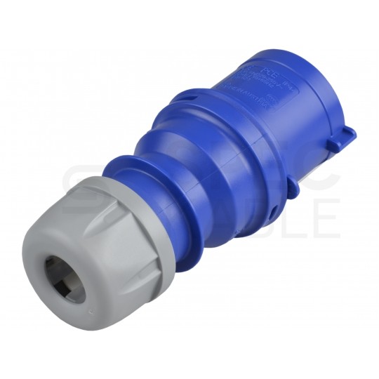 Wtyczka siłowa [3p] 32A 230V przenośna IP44 PCE na kabel