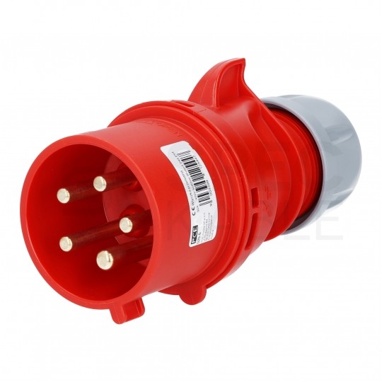 Wtyczka siłowa [5p] 16A 400V przenośna IP44 SHARK PCE na kabel