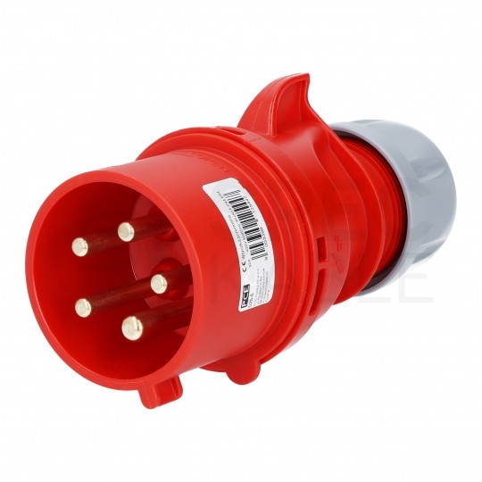 Wtyczka siłowa [5p] 32A 400V przenośna IP44 SHARK PCE na kabel
