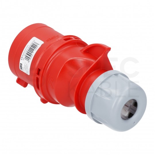 Wtyczka siłowa [5p] 32A 400V przenośna IP44 SHARK PCE na kabel