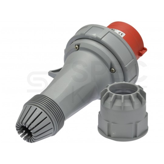 Wtyczka siłowa [5p] 63A 400V przenośna IP67 PAWBOL na kabel