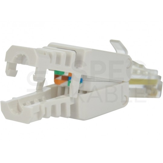 Wtyk beznarzędziowy RJ45 8P8C kat.5e nieekranowany UTP NEKU