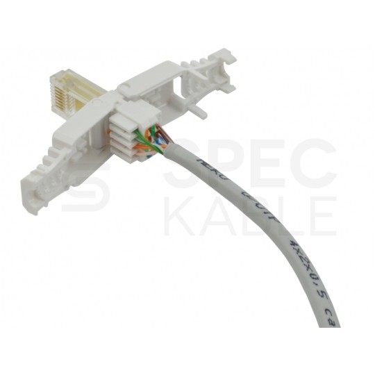 Wtyk beznarzędziowy RJ45 8P8C kat.5e nieekranowany UTP NEKU