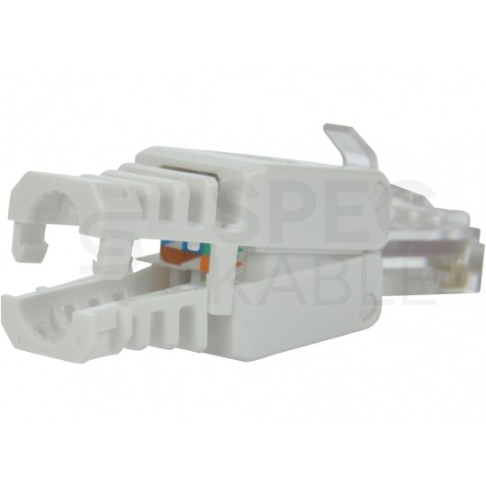 Wtyk beznarzędziowy RJ45 8P8C kat.6 nieekranowany UTP NEKU