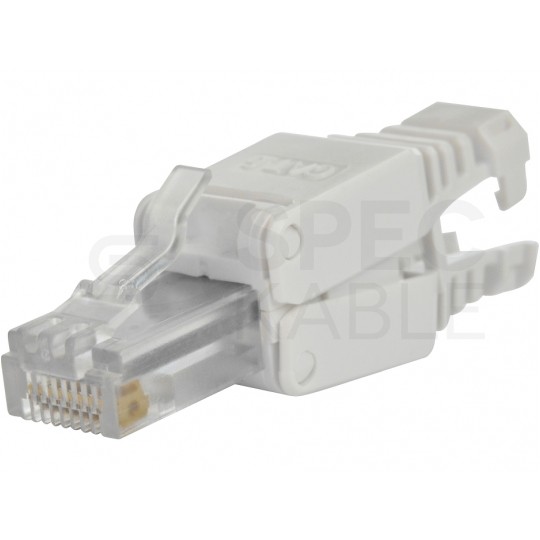 Wtyk beznarzędziowy RJ45 8P8C kat.6 nieekranowany UTP NEKU