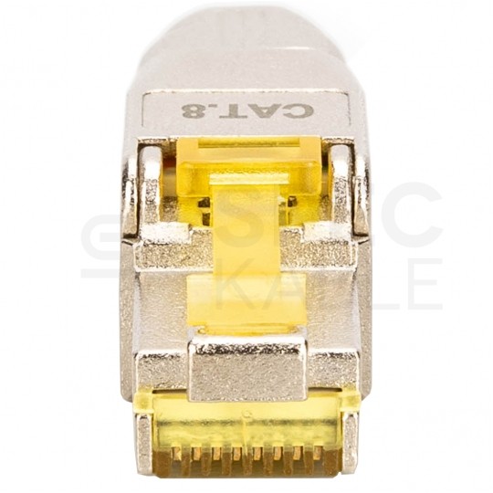 Wtyk beznarzędziowy RJ45 8P8C kat.8.1 ekranowany FTP STP 40Gb/s PoE++ DIGITUS