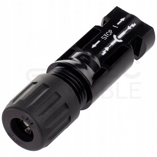 Wtyk MC4 złącze solarne Konektor na przewód 4-6mm2 1000V IP68 Staubli (Multi-Contact)
