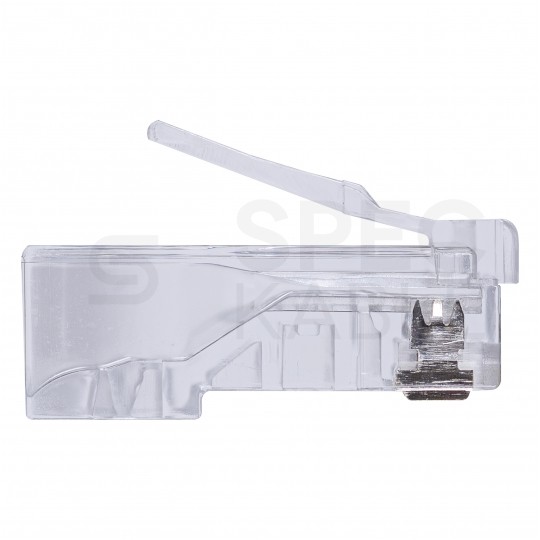 Wtyk modularny RJ45 8P8C kat.6 nieekranowany UTP uniwersalny drut linka NEKU opakowanie WORECZEK 50szt.