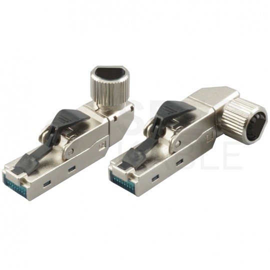 Wtyk modularny RJ45 8P8C kat.6a ekranowany FTP drut linka do łączy MPTL MOLEX