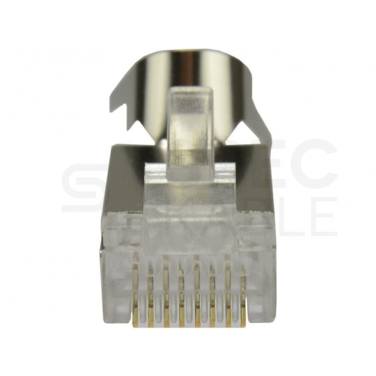 Wtyk modularny RJ45 8P8C kat.6A, kat.7 ekranowany FTP NEKU WORECZEK 100szt.