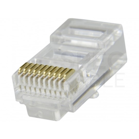 Wtyk modularny RJ50 10P10C na drut