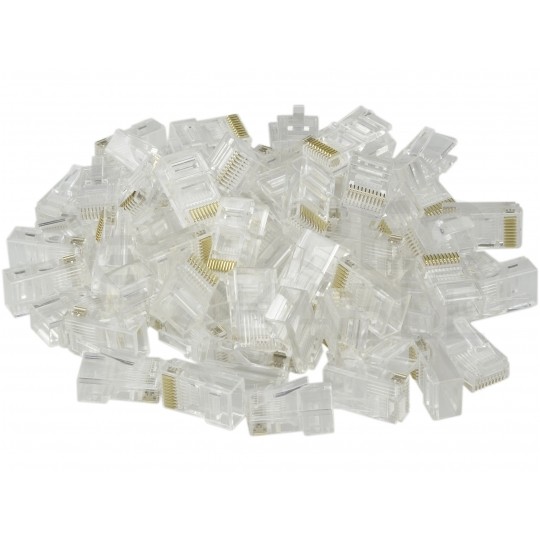 Wtyk modularny RJ50 10P10C na linkę