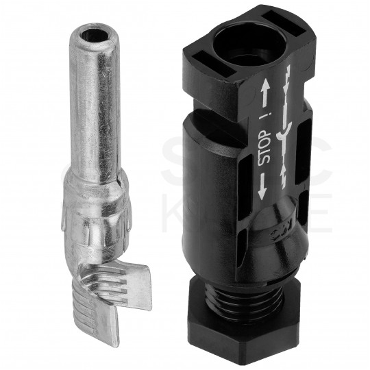 Wtyk panelowy MC4 złącze solarne Konektor na przewód 4-6mm2 Staubli Multi-Contact