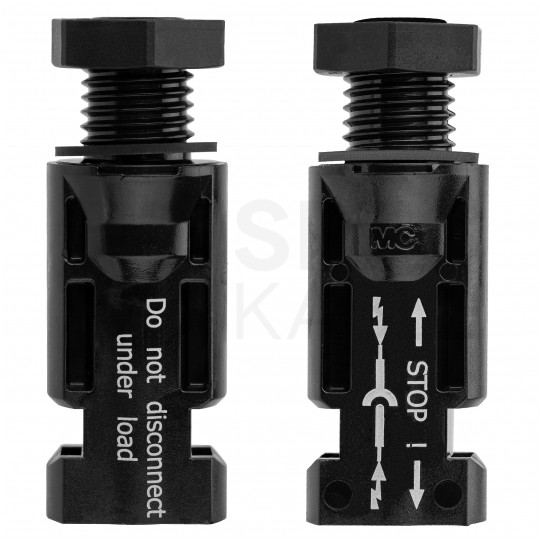 Wtyk panelowy MC4 złącze solarne Konektor na przewód 4-6mm2 Staubli Multi-Contact