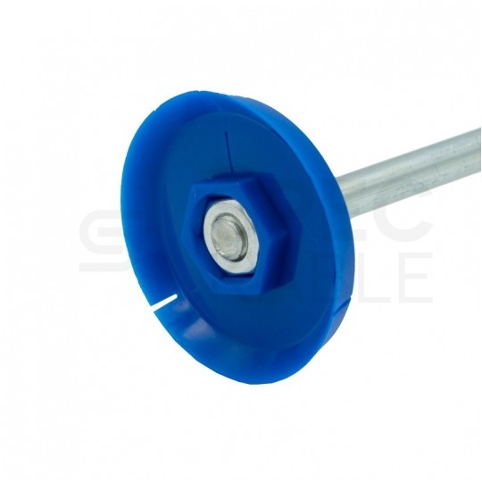 Wyciskacz tubowy, pistolet do kartuszy silikonu masy uszczelniaczy 600mm BAUHUS