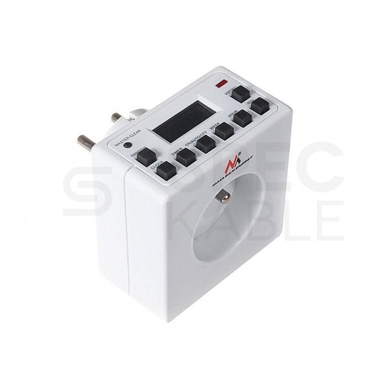 Wyłącznik czasowy cyfrowy programator 3600W MCE30