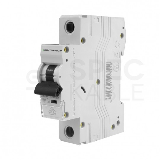 Wyłącznik nadprądowy S bezpiecznik 1-fazowy B10 (B 10A) 1-biegunowy 1P (230V AC) 1-modułowy 10kA VDE Doktorvolt