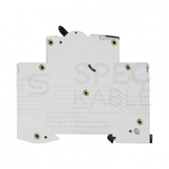Wyłącznik nadprądowy S bezpiecznik 1-fazowy B16 (B 16A) 1-biegunowy 1P (230V AC) 1-modułowy 10kA VDE Doktorvolt