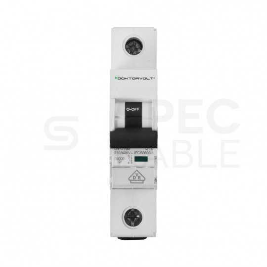 Wyłącznik nadprądowy S bezpiecznik 1-fazowy B16 (B 16A) 1-biegunowy 1P (230V AC) 1-modułowy 10kA VDE Doktorvolt