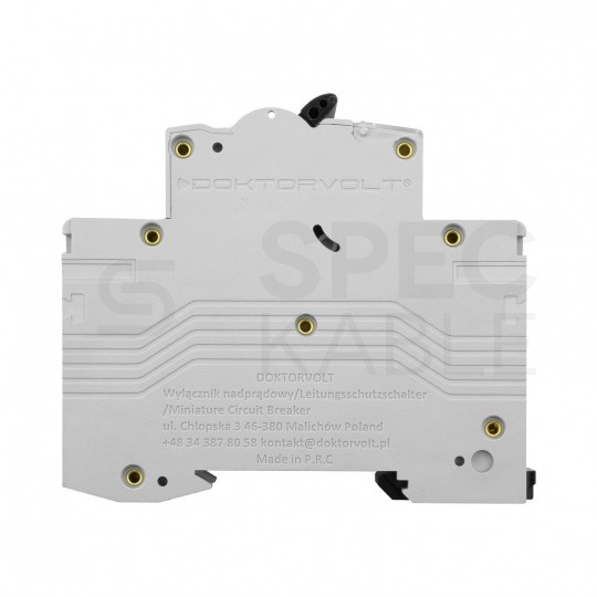 Wyłącznik nadprądowy S bezpiecznik 1-fazowy B6 (B 6A) 1-biegunowy 1P (230V AC) 1-modułowy 10kA VDE Doktorvolt