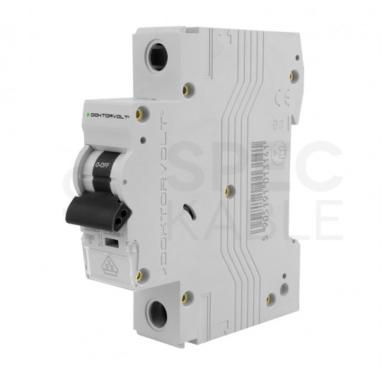 Wyłącznik nadprądowy S bezpiecznik 1-fazowy B6 (B 6A) 1-biegunowy 1P (230V AC) 1-modułowy 10kA VDE Doktorvolt