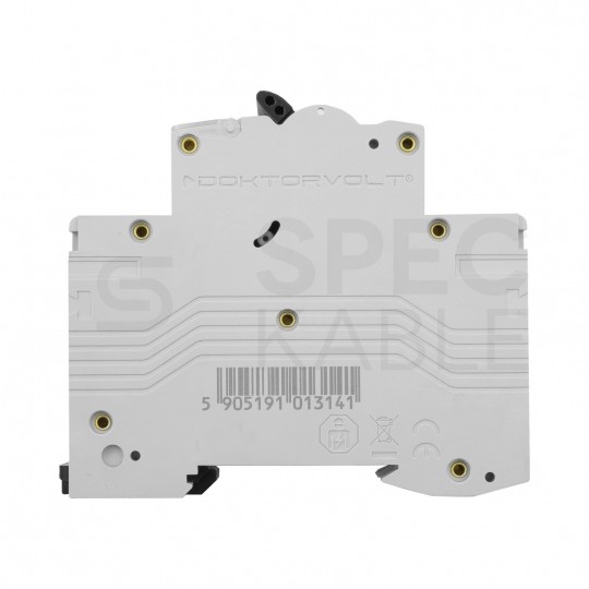 Wyłącznik nadprądowy S bezpiecznik 1-fazowy B6 (B 6A) 1-biegunowy 1P (230V AC) 1-modułowy 10kA VDE Doktorvolt