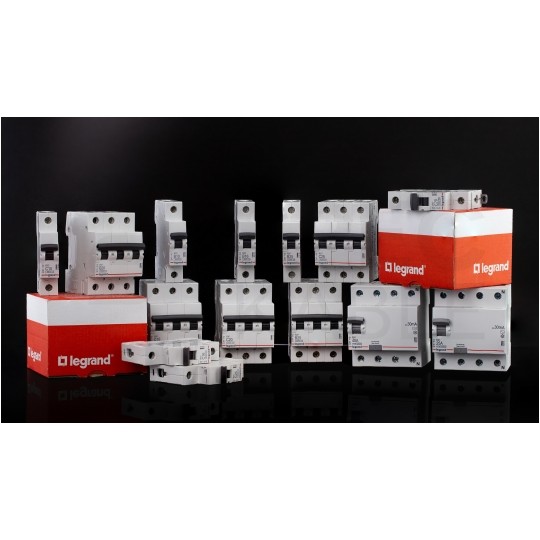 Wyłącznik nadprądowy S bezpiecznik 1-fazowy C10 (C 10A) 1-biegunowy 1P (230/400V AC) 1-modułowy RX3 Legrand