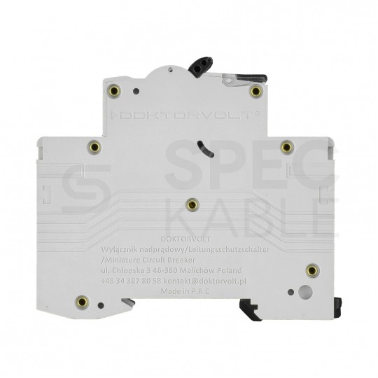 Wyłącznik nadprądowy S bezpiecznik 1-fazowy C16 (C 16A) 1-biegunowy 1P (230V AC) 1-modułowy 10kA VDE Doktorvolt