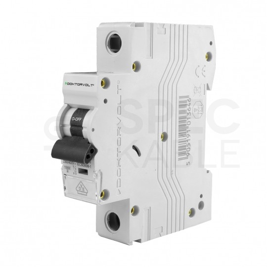 Wyłącznik nadprądowy S bezpiecznik 1-fazowy C16 (C 16A) 1-biegunowy 1P (230V AC) 1-modułowy 10kA VDE Doktorvolt