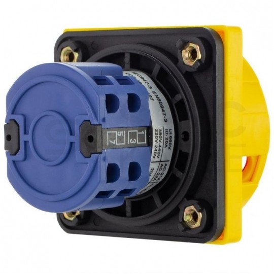 Wyłącznik, rozłącznik główny 0-1 tablicowy 3-fazowy 16A 3P+N ADELID LGT/16/01