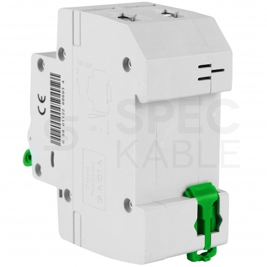 Wyłącznik różnicowo-nadprądowy RCBO 1-fazowy B10 (B 10A) + 30mA typ AC 2-biegunowy 2P (230V AC) 2-modułowy SL6N GACIA