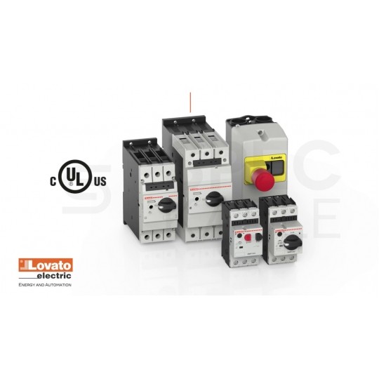 Wyłącznik silnikowy termiczny 1,0-1,6A 0,37kW 3-biegunowy 3P (230/400V AC) 3-modułowy SM1P0160 LOVATO