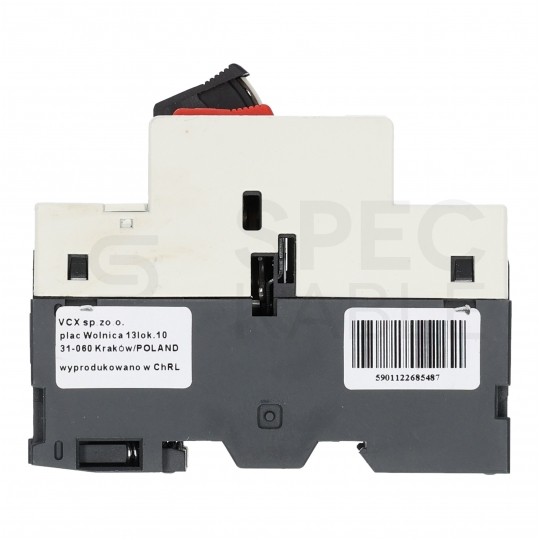 Wyłącznik silnikowy termiczny 13-18A 3-biegunowy 3P (230/400V AC) 3-modułowy GV-2 VCX