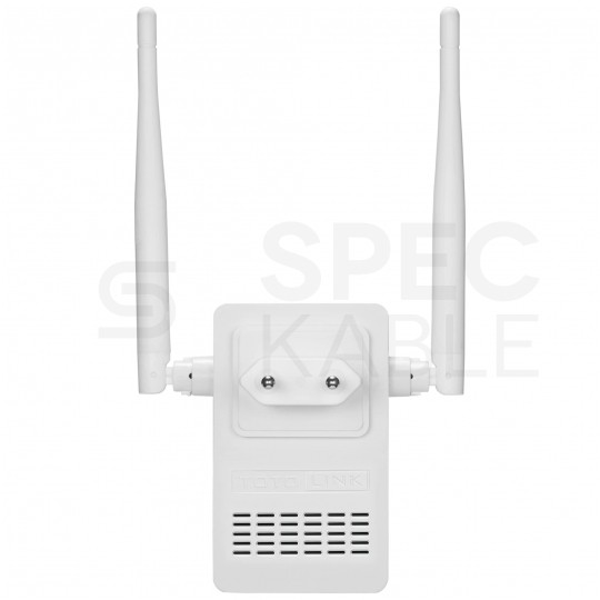 Wzmacniacz sygnału WiFi 300Mb/s 2,4GHz 1x RJ45 100Mb/s 2x 4dBi TOTOLINK