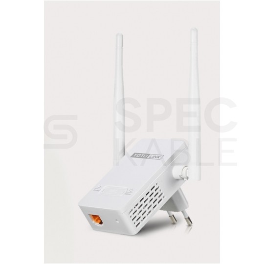 Wzmacniacz sygnału WiFi 300Mb/s 2,4GHz 1x RJ45 100Mb/s 2x 4dBi TOTOLINK