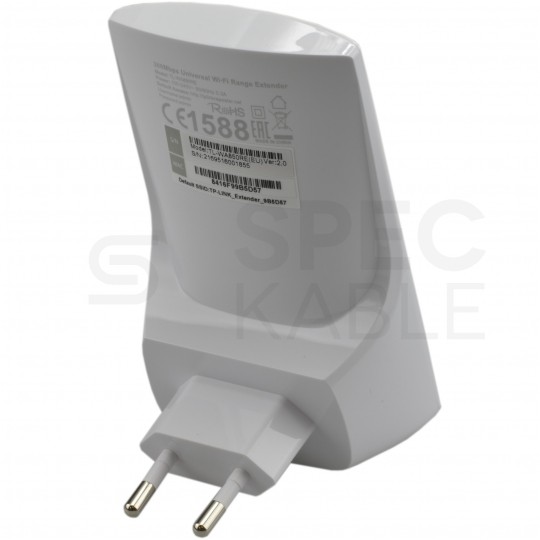 Wzmacniacz sygnału WiFi 300Mb/s Range Extender TP-Link TL-WA850RE