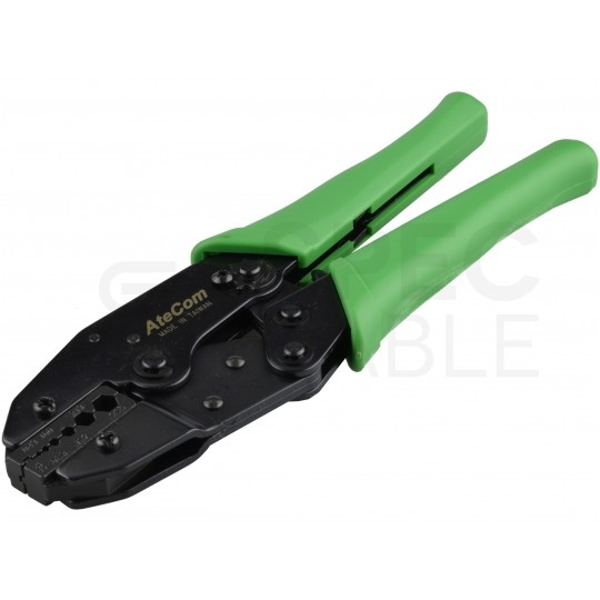 Zaciskarka do złączy koncentrycznych typu BNC, TNC, UHF uniwersalna HT-336G