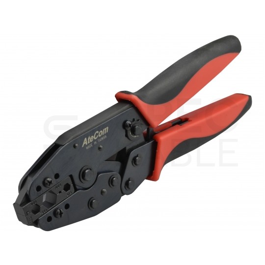 Zaciskarka do złączy koncentrycznych typu SMA, BNC, TNC, UHF uniwersalna HT-5133D2