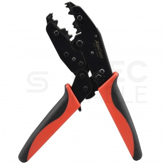 Zaciskarka do złączy koncentrycznych typu SMA, BNC, TNC, UHF uniwersalna HT-5133D2