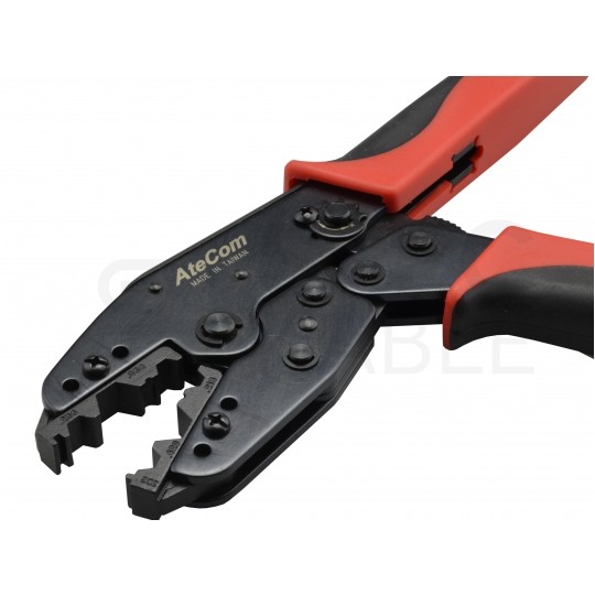 Zaciskarka do złączy koncentrycznych typu SMA, BNC, TNC, UHF uniwersalna HT-5133D2