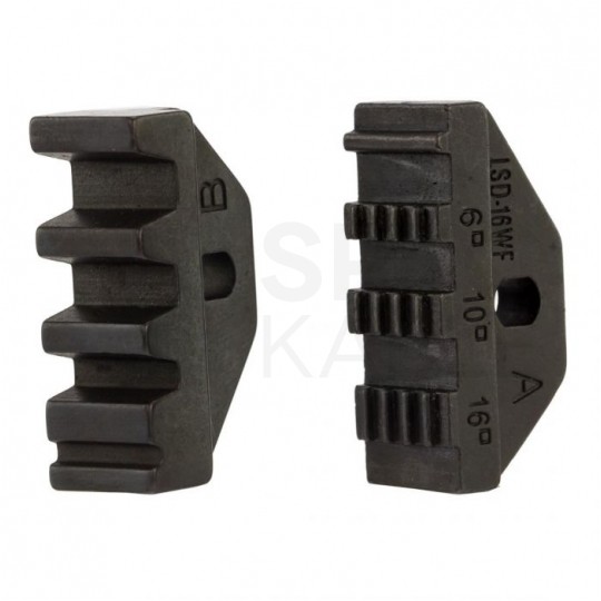 Zaciskarka Praska do końcówek i tulejek kablowych 0,5-16mm2 ADELID uniwersalna z wymiennymi matrycami do końcówek i tulejek izolowanych oraz bez izolacji