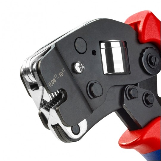 Zaciskarka Praska do tulejek kablowych 0,08-10mm2 czołowa KNIPEX 97 53 08