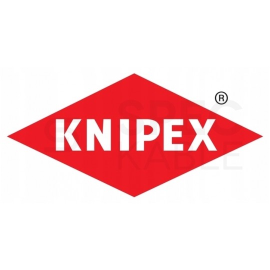 Zaciskarka Praska do tulejek kablowych 0,08-16mm2 z matrycą czworokątną KNIPEX 97 55 04