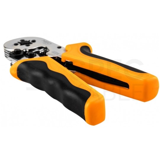 Zaciskarka Praska do tulejek kablowych 0,25-6mm2 z matrycą czworokatną NEO 01-507