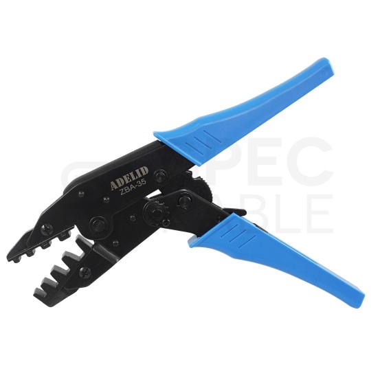 Zaciskarka Praska do tulejek kablowych 10-35mm2 z matrycą trapezową ADELID