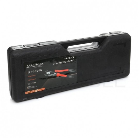 Zaciskarka Praska hydrauliczna do końcówek i tulejek kablowych 16-300mm2 CU i AL z matrycą heksagonalną do dużych przekrojów Kraft&Dele