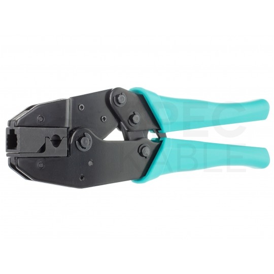 Zaciskarka wtyków modularnych RJ45 (8p8c) czołowa z funkcją zaciskania ekranu NEKU MP8-FS