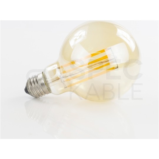 Żarówka dekoracyjna LED E27 95x125 8W