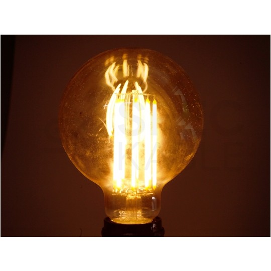 Żarówka dekoracyjna LED E27 95x125 8W