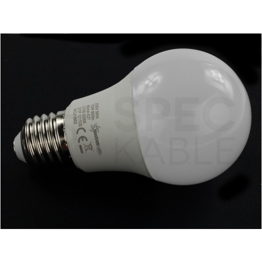 Żarówka LED E27 230V 10W GLS 800lm ciepła